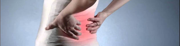 kidney stone pain lower back