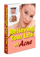 Relieving Acne Ebook cover