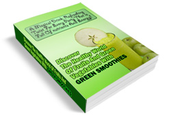 green smoothies ebook cover