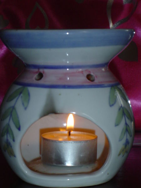 Aromatherapy burning candle
