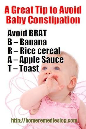 Tips to avoid baby constipation - meme 