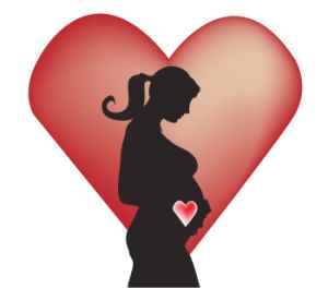 pregnancy heartburn symbol