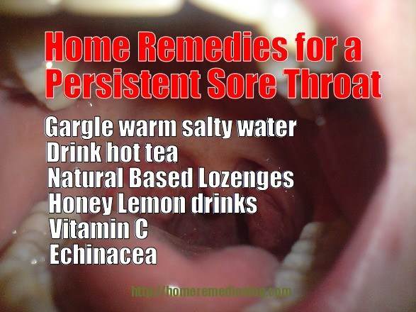 home remedies for persistent sore throat - meme 