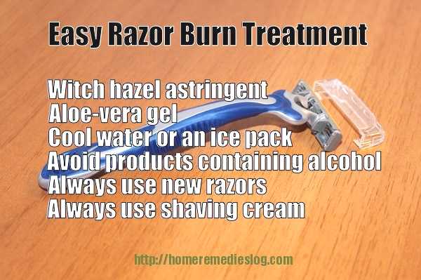 easy razor burn remedies - meme