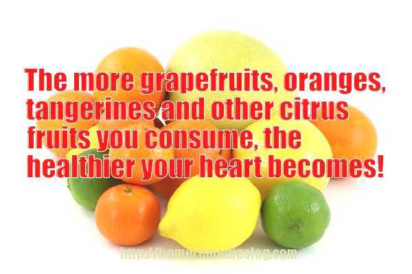Citrus Fruits Can Greatly Improve Heart Health