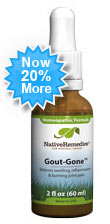 Gout-Gone - natural gout remedy product