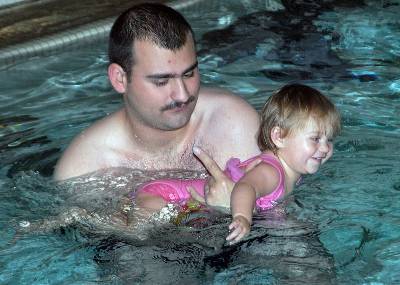 parent and child swim class